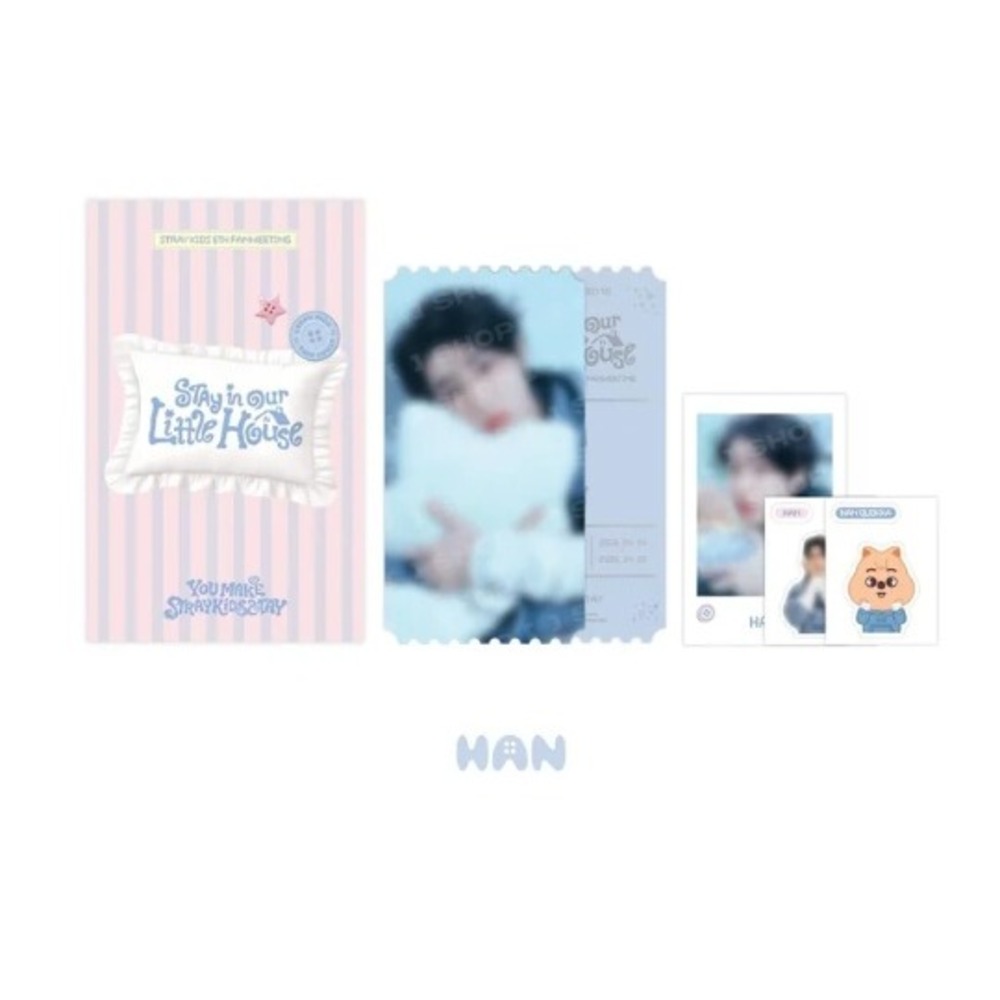 STRAY KIDS HAN 6th Fan Meeting Stay In Our Little House Special Ticket Set